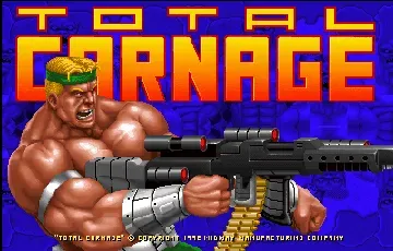 Total Carnage (prototype, rev 1.0 01/25/92)-MAME 2003